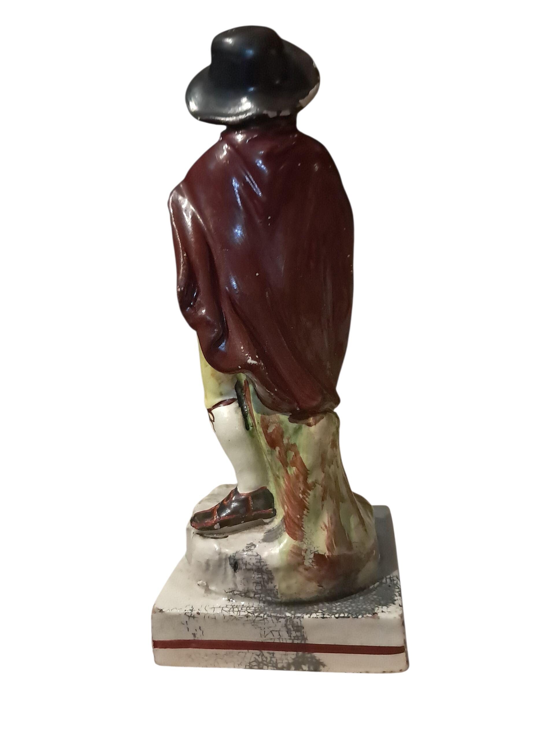 Early Staffordshire Figure of Winter