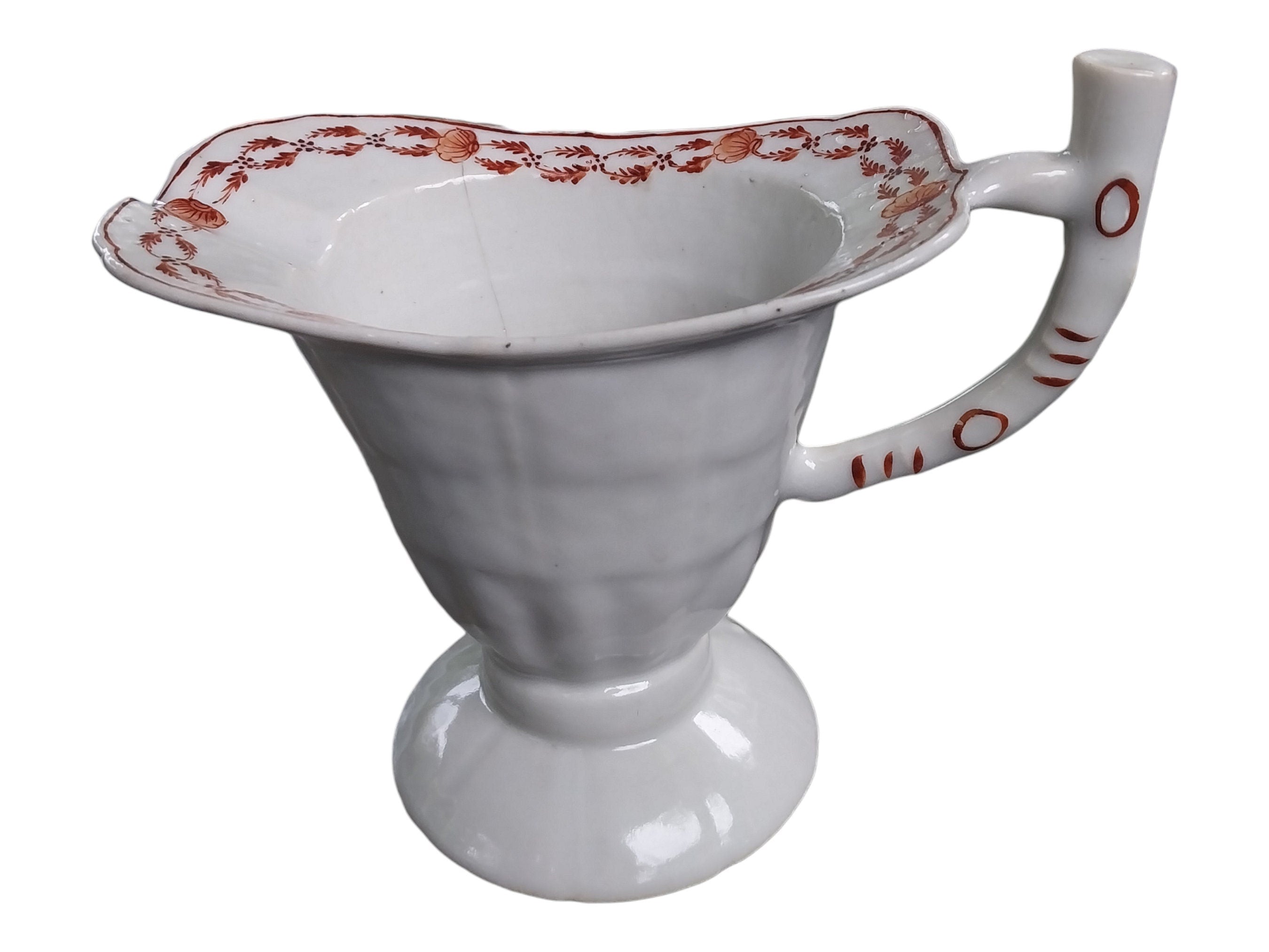 Antique Chinese Export Helmet Jug