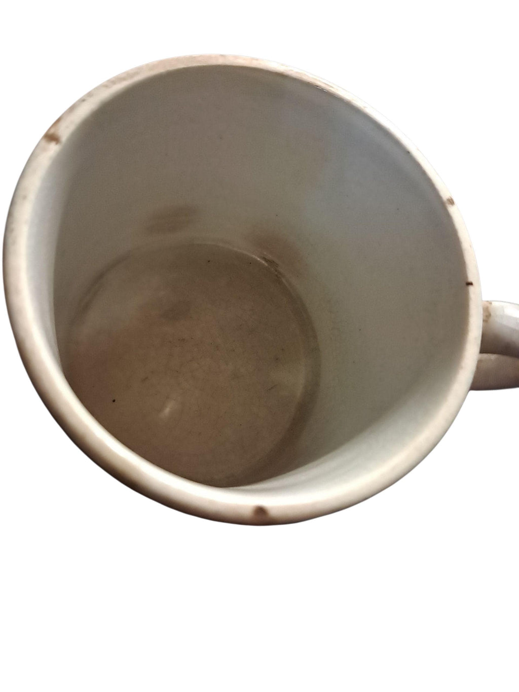 Staffordshire Childs Franklin's Proverbs Transferware Mug Cup