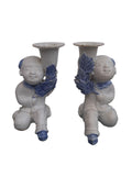 Pair of Japanese Candle Holders