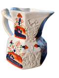 Early Gaudy Welsh Pearlware Pitcher