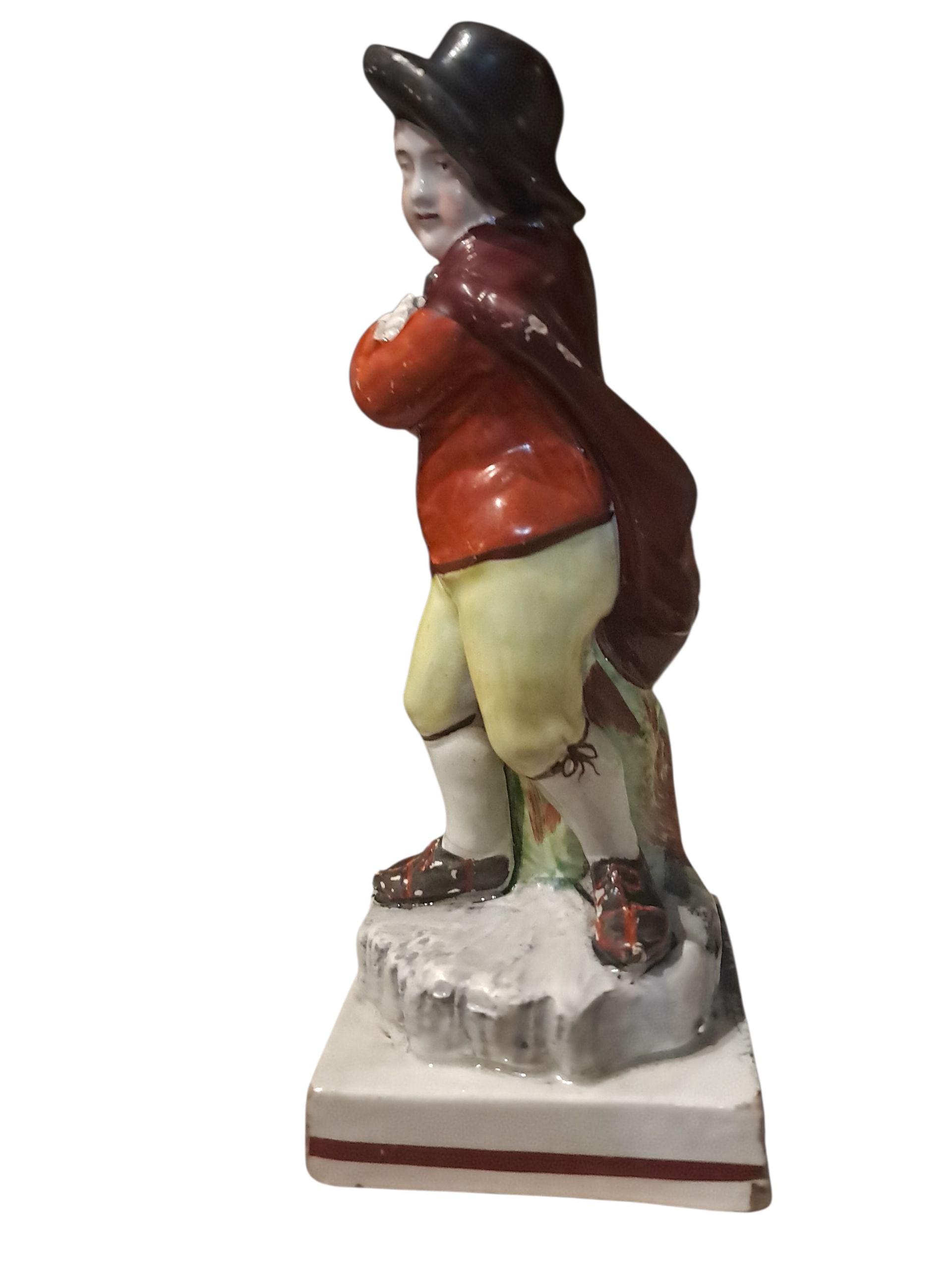 Early Staffordshire Figure of Winter