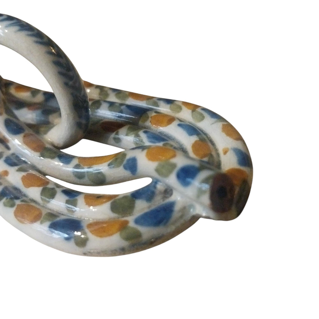 Extremely Rare Staffordshire Puzzle Pipe Pratt Colors