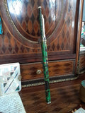 Rare Antique Chinese Trousse Eating Set Faux Green Tortoiseshell