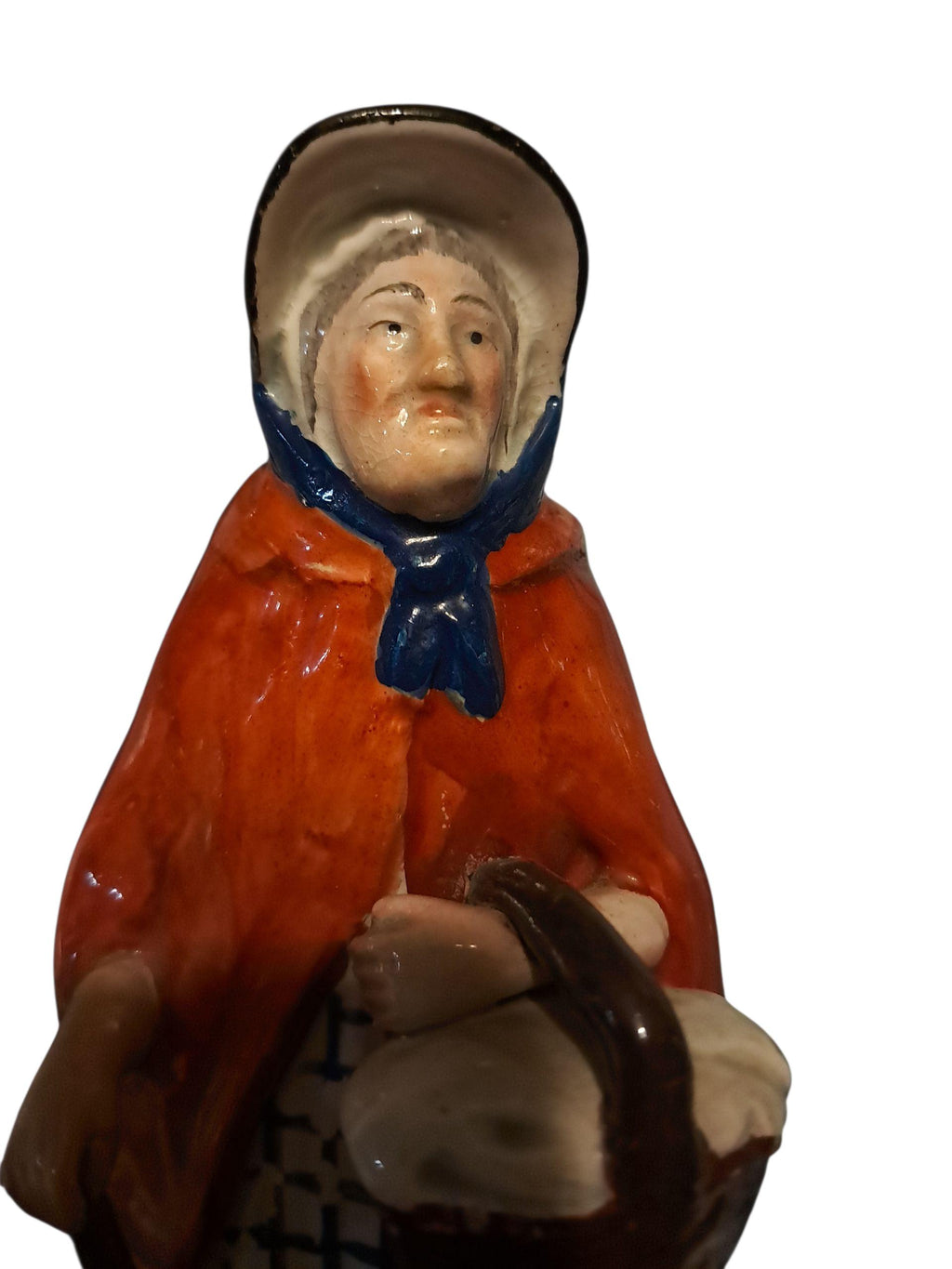 Earlier Staffordshire Figure of Old Age