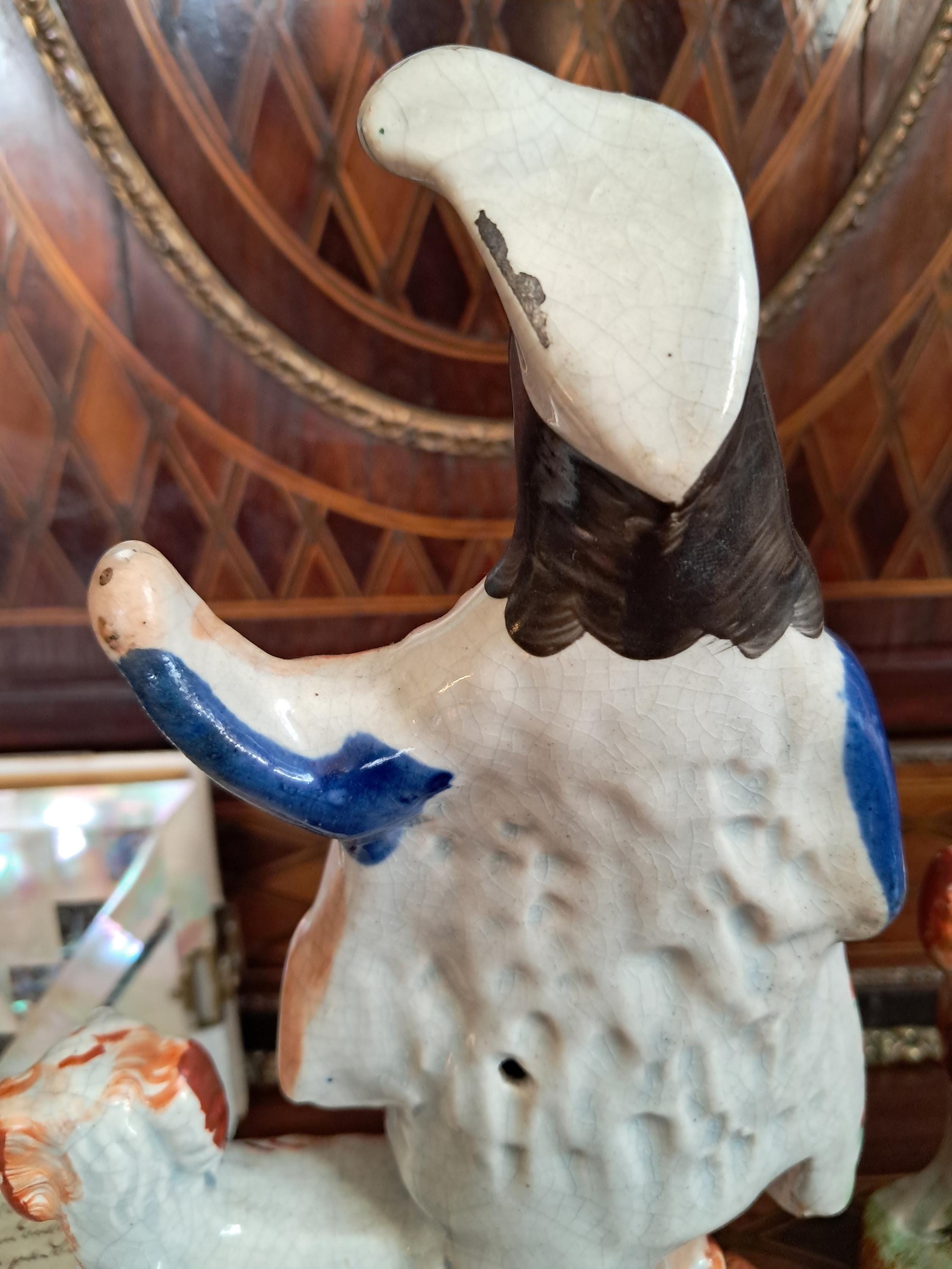 Beautiful Scottish Pair of Staffordshire Figures