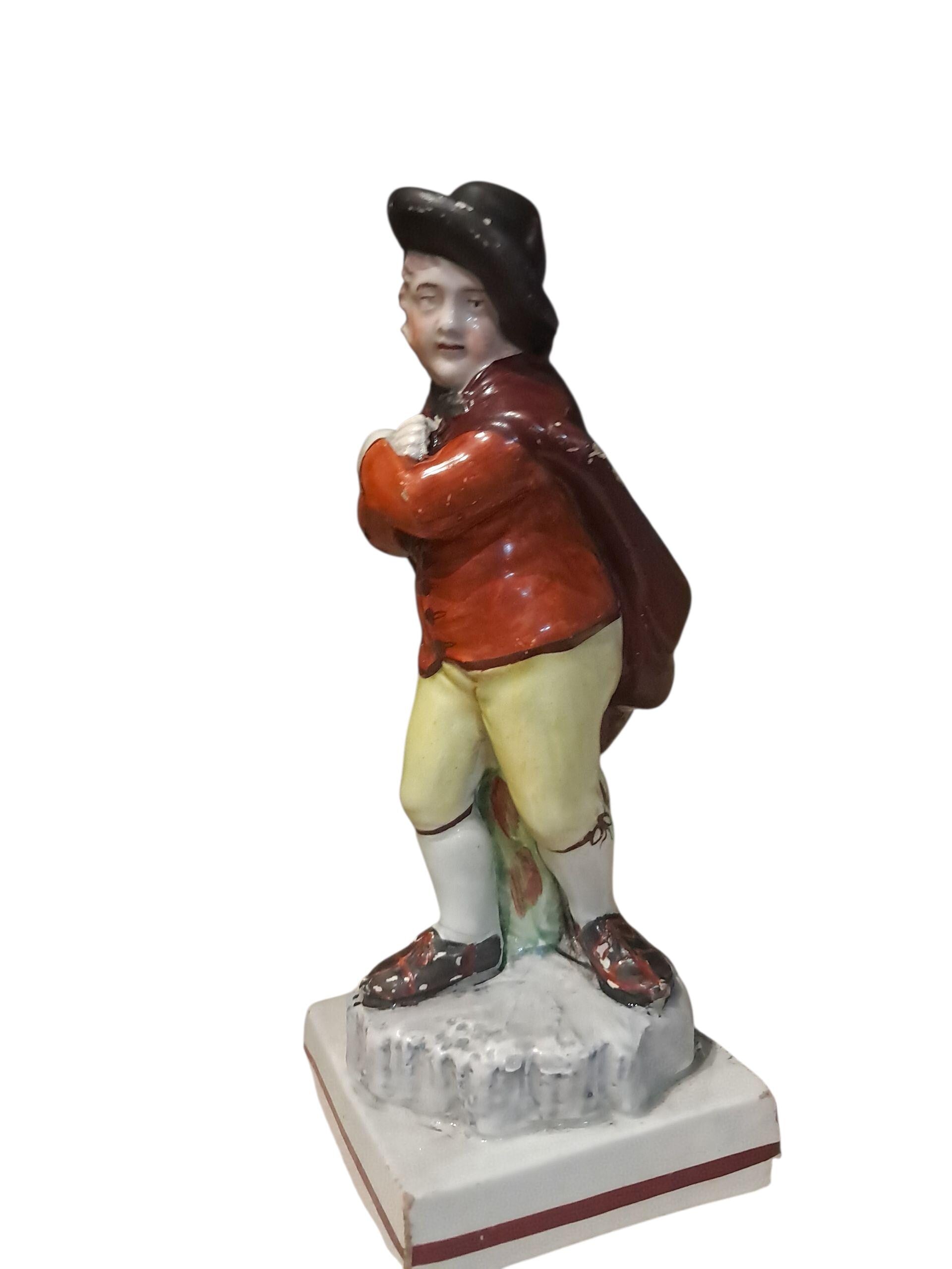 Early Staffordshire Figure of Winter