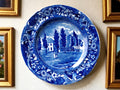 Staffordshire Historical Hoboken at New Jersey Plate Rare