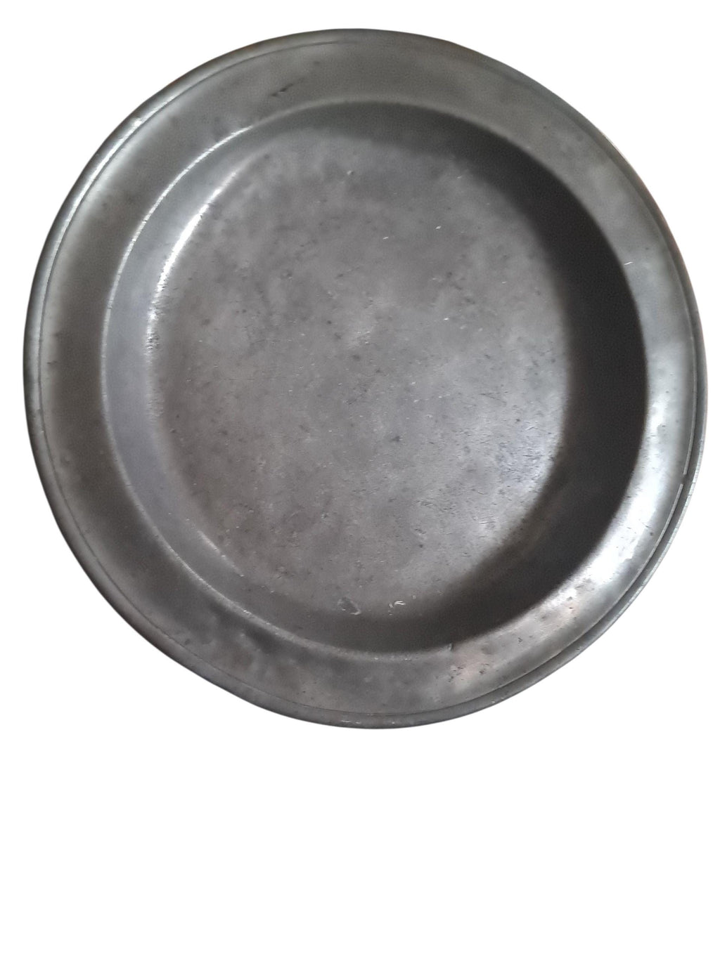 Early American Thomas Danforth Pewter Charger 13 Inches