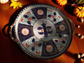 Antique Imari Serving Tray: Crab Claw Pattern, 16 inch, Coalport Davenport Style