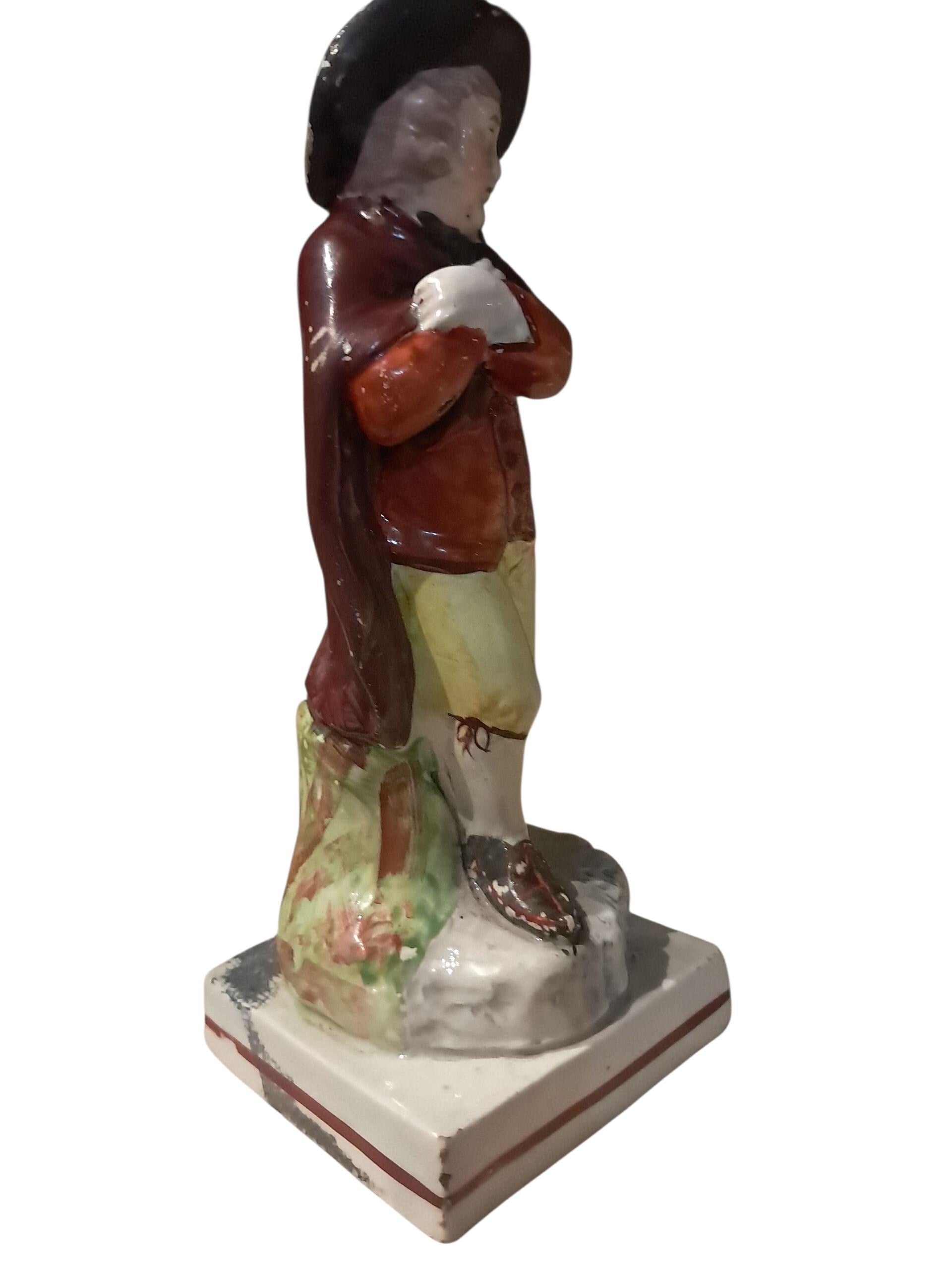 Early Staffordshire Figure of Winter