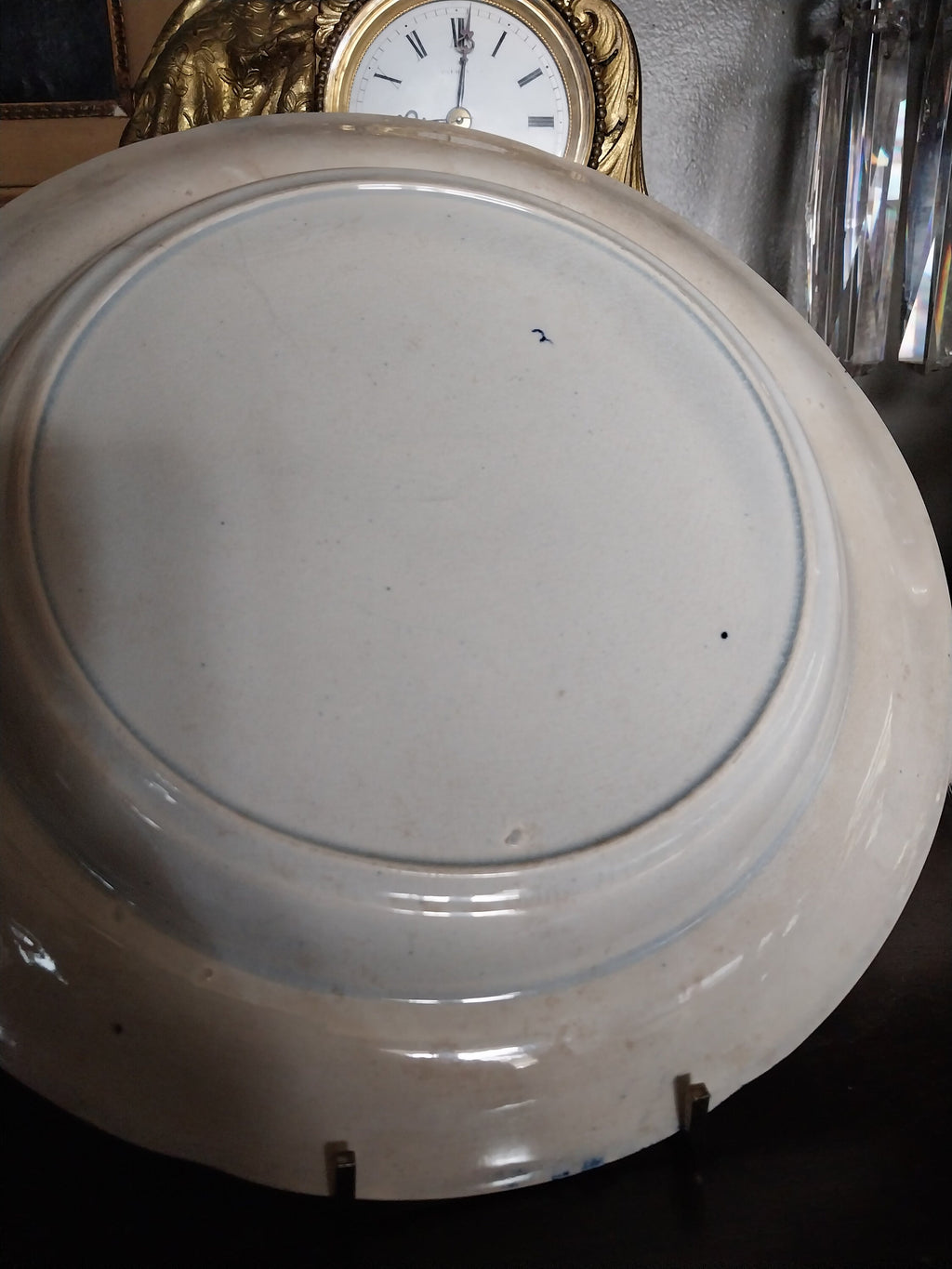 Staffordshire Pearlware Chinisoiere Pattern Plate Early 1800