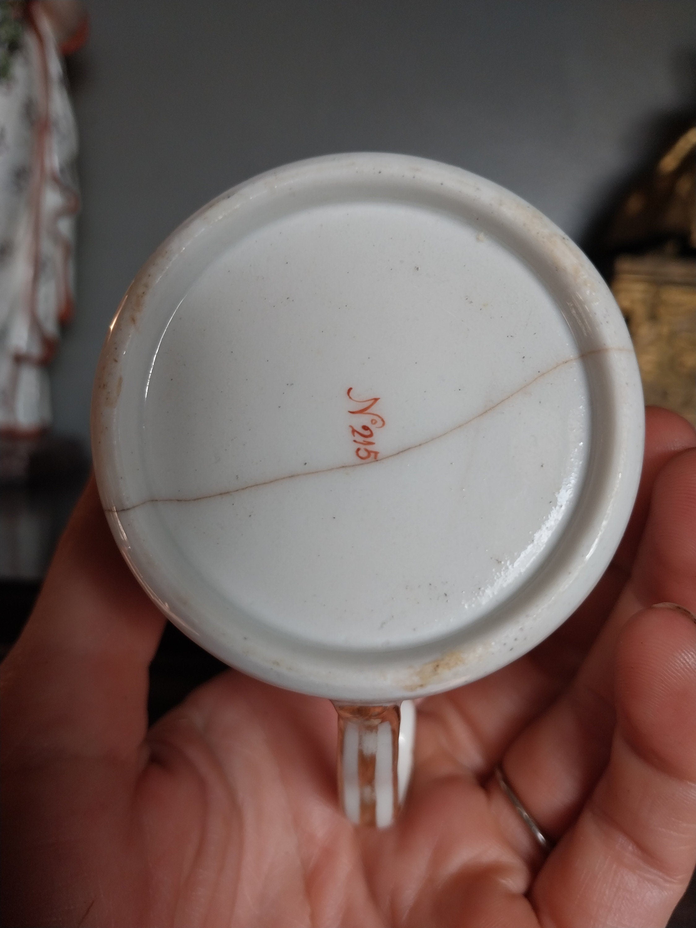 Georgian Worcester Cups and Saucers