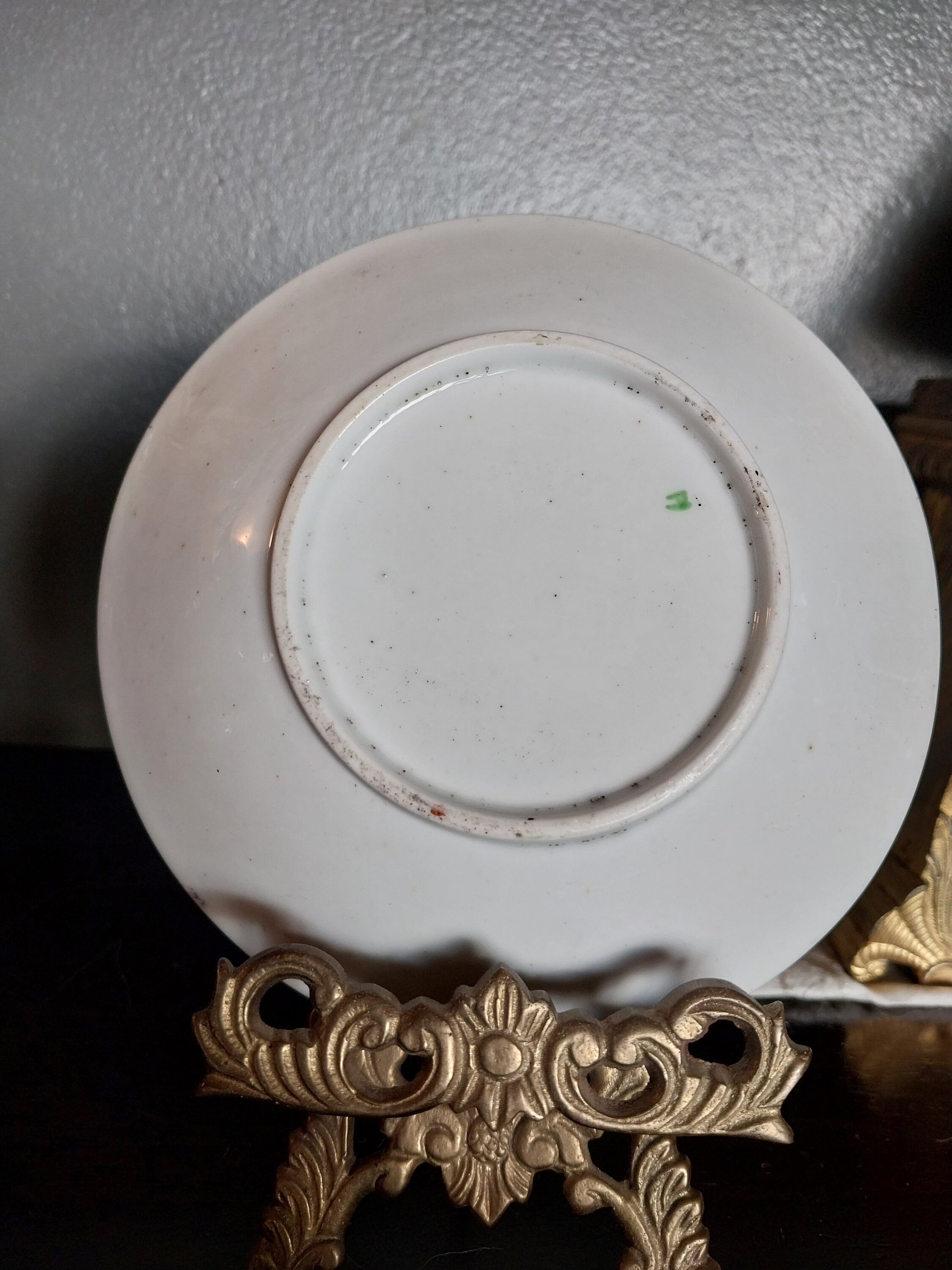 Early English Tea Cup and Saucer Hilditch Handle