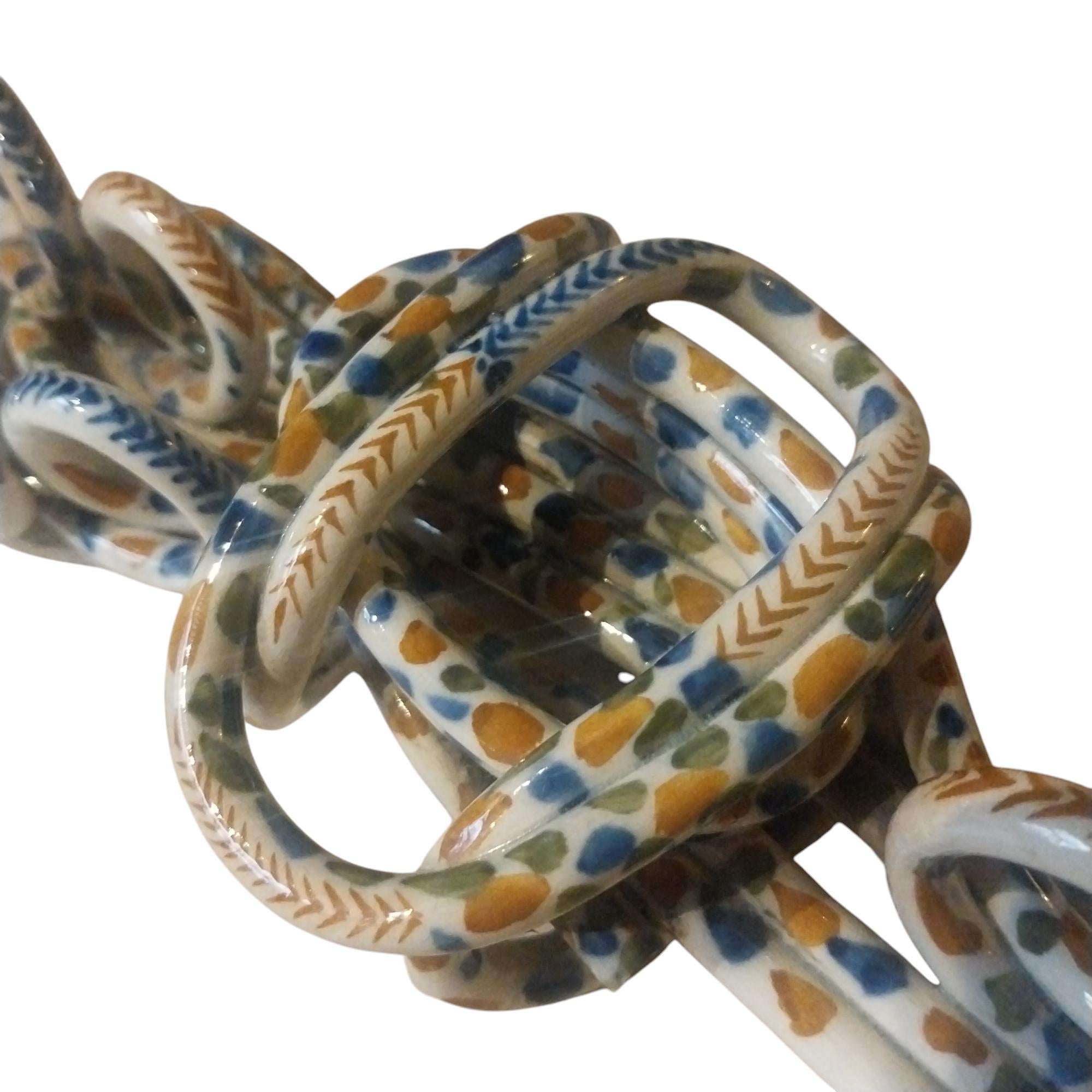 Extremely Rare Staffordshire Puzzle Pipe Pratt Colors