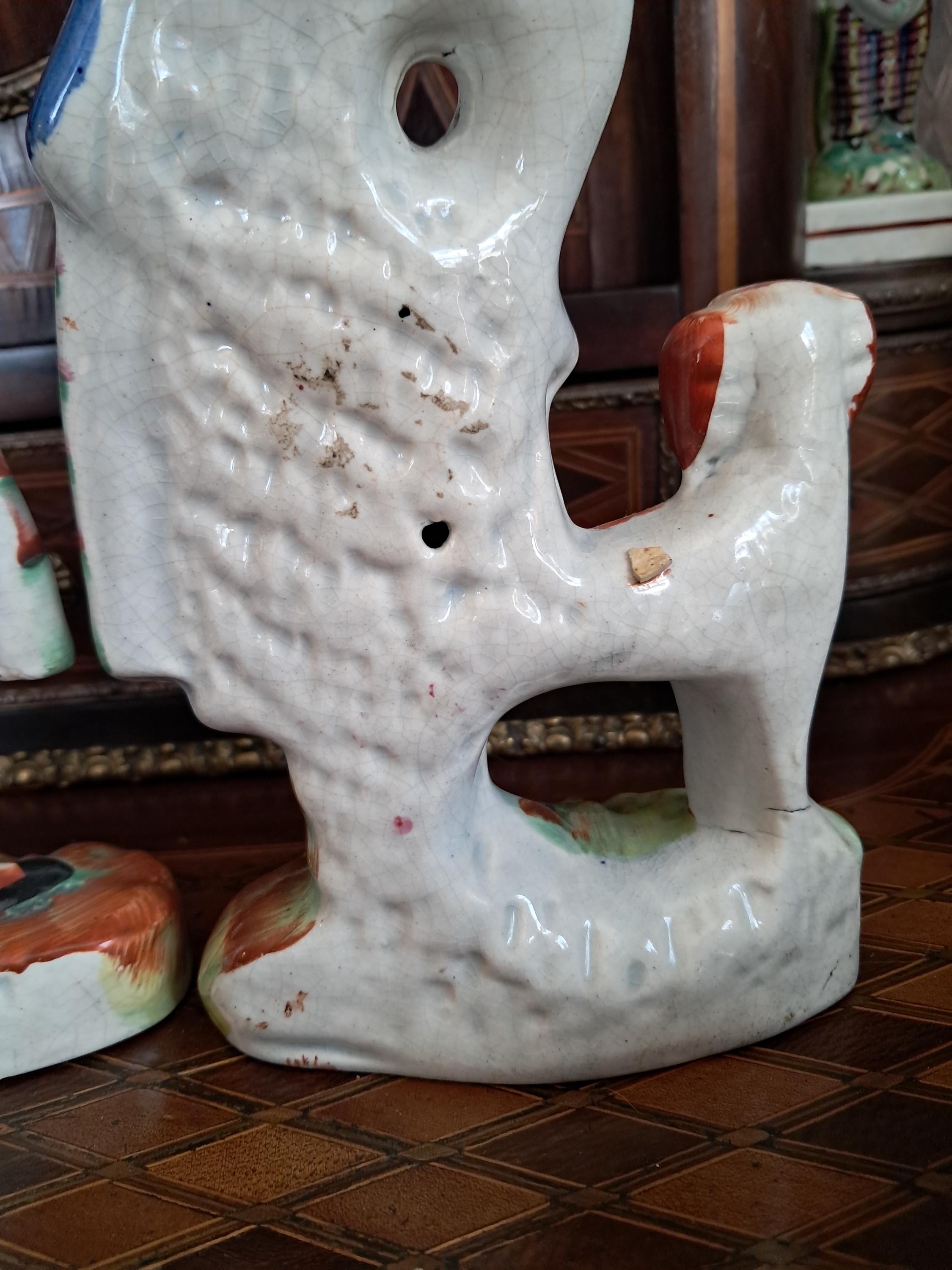 Beautiful Scottish Pair of Staffordshire Figures