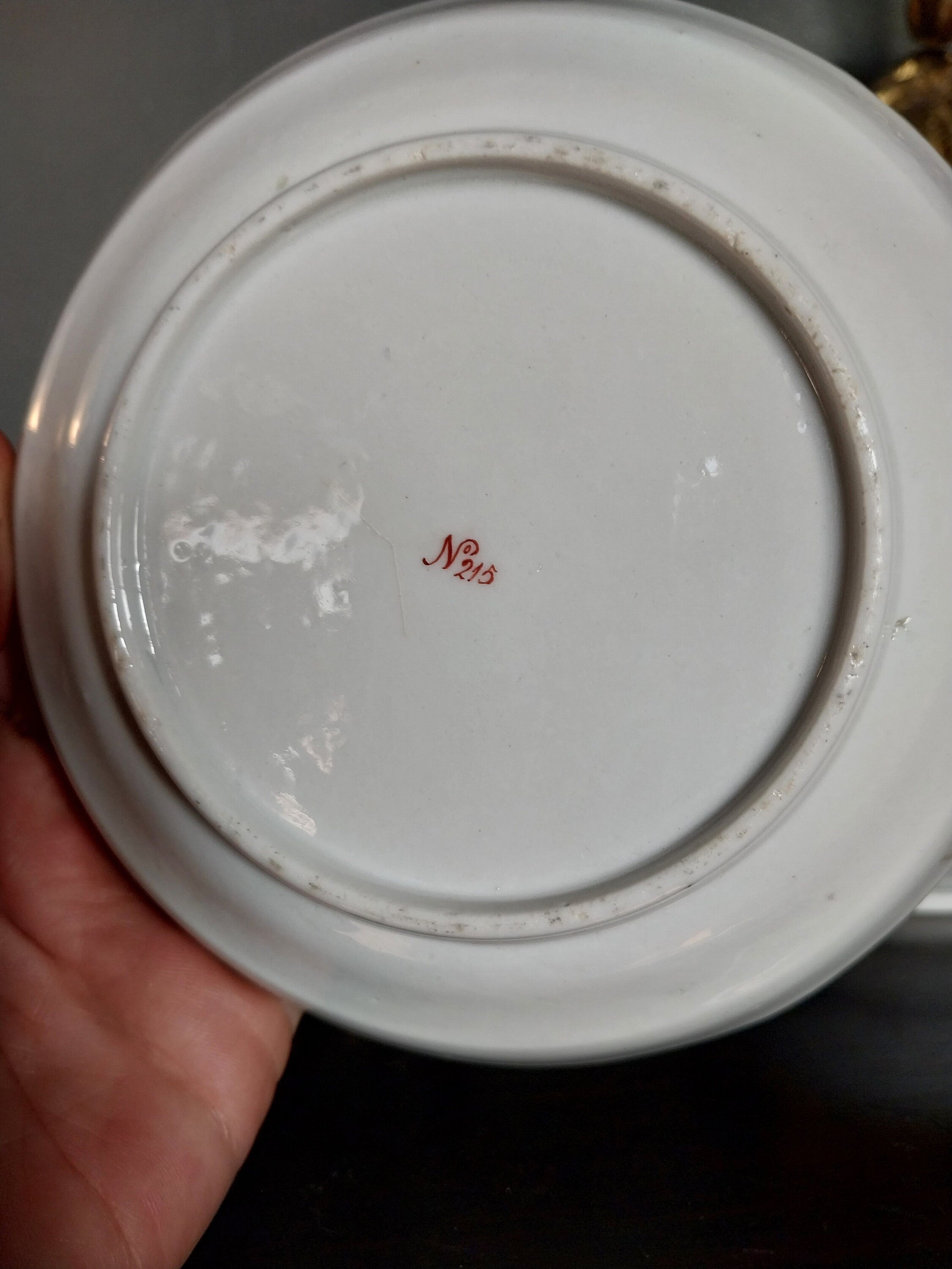 Georgian Worcester Cups and Saucers
