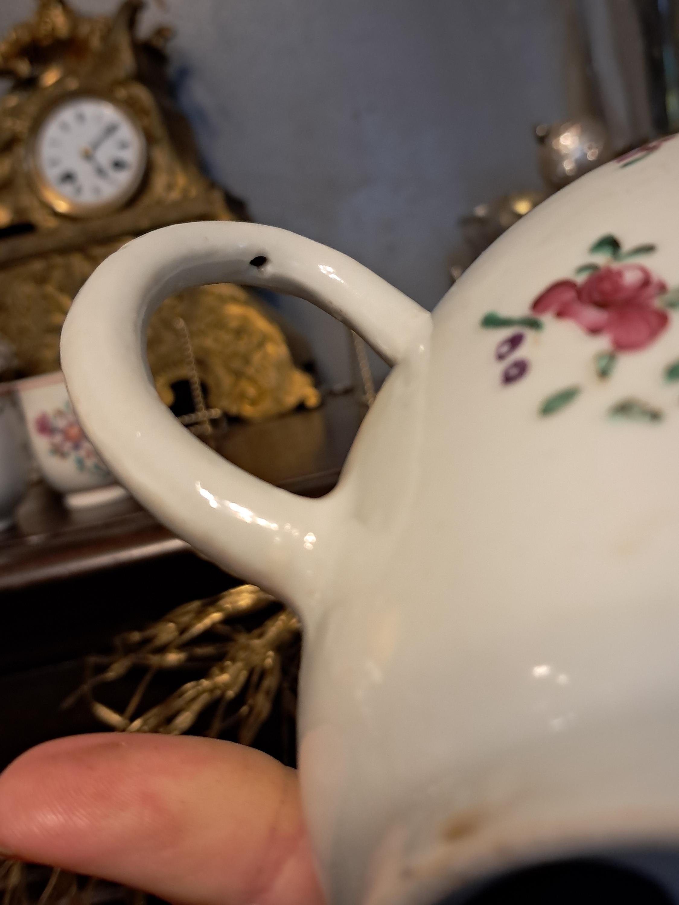 18th Century Chinese Famille Rose Teapot