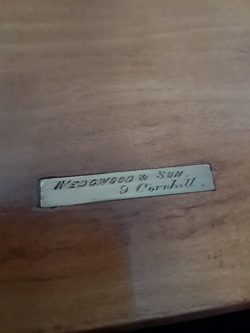 Antique Coromandel Wood Writing Slope by Betjemann & Sons, Secret Compartment