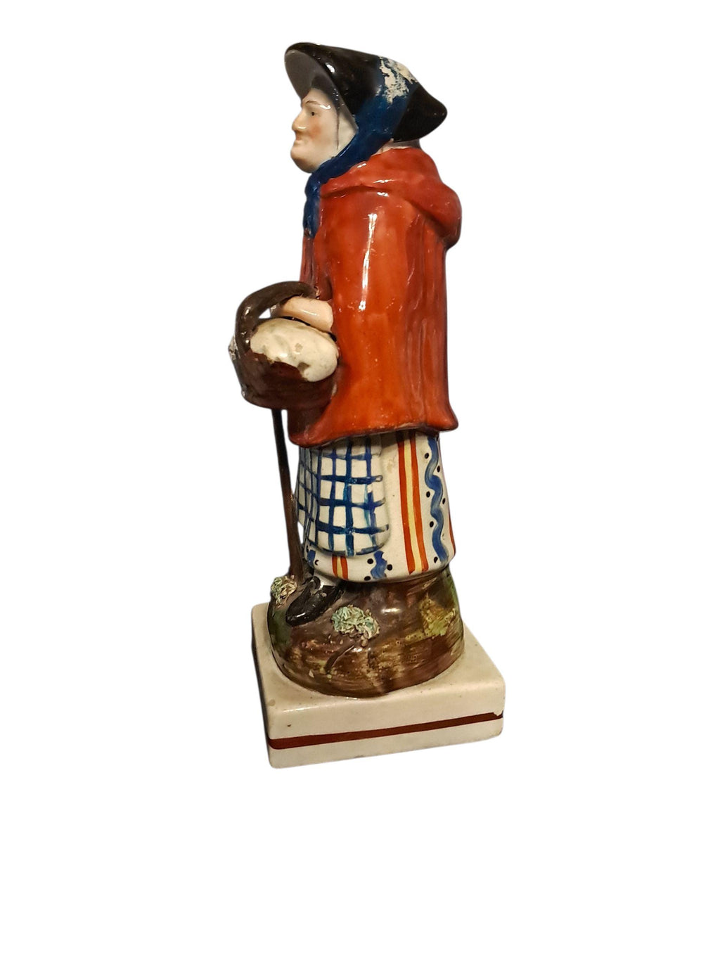 Earlier Staffordshire Figure of Old Age