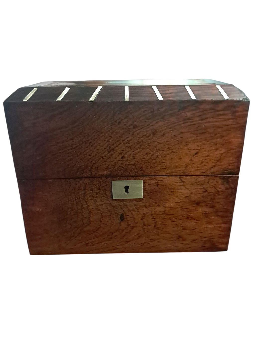 Inlaid English Scent Bottle Caddy