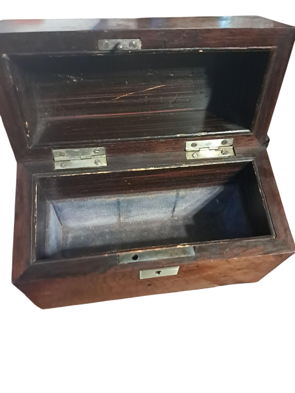 Inlaid English Scent Bottle Caddy