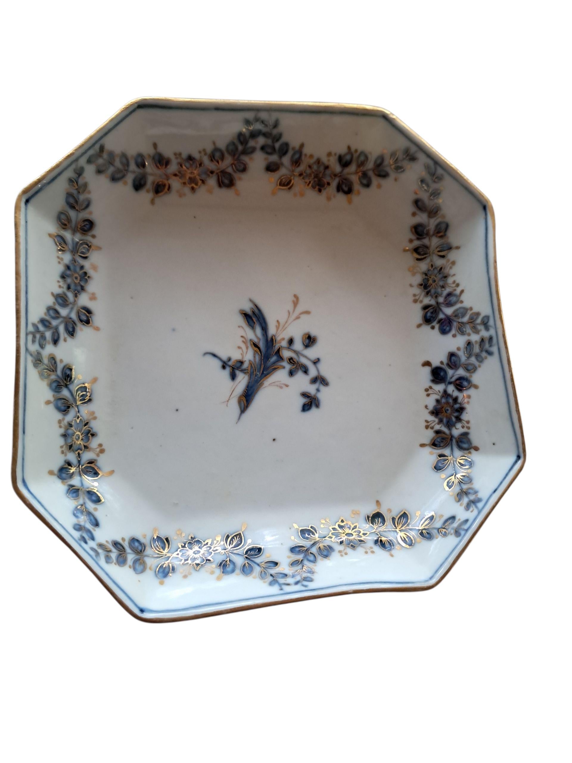 18th Century Meissen Marcolini Period Trinket Dish