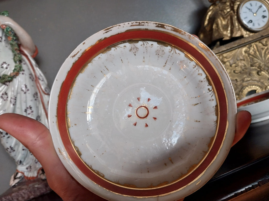 Georgian Worcester Cups and Saucers